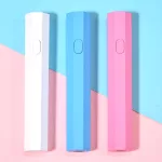 Mini, újratölthető UV műkörmös lámpa USB-s