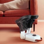 Elektromos cipőszárító, összecsukható, hordozható