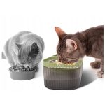 Automata szökőkút itató etetőtál macskáknak, kutyáknak 