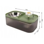 Automata szökőkút itató etetőtál macskáknak, kutyáknak 