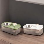 Automata szökőkút itató etetőtál macskáknak, kutyáknak 