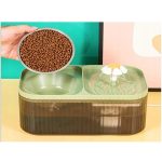 Automata szökőkút itató etetőtál macskáknak, kutyáknak 