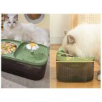 Automata szökőkút itató etetőtál macskáknak, kutyáknak 