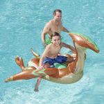 Bestway Dinoszaurusz rider, evező szárnyakkal 135x198cm 