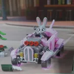 Zootopia építőjáték zootropolis autó és dessert shop