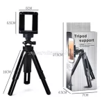 Tripod support, állítható mini telefontartó állvány