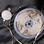 20 méteres RGB fényfűzér  beépített karácsonyi zenével, távirányítóval 