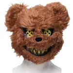Vérmedve, véres medve, gyilkos medve maszk, álarc Halloween 