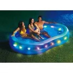 FunSicle Glow Lagoon Pool világító medence 2,62 m x 1,59 m x 46 cm