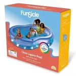 FunSicle Glow Lagoon Pool világító medence 2,62 m x 1,59 m x 46 cm