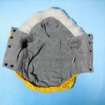 Meleg, bélelt, kapucnis kutyakabát