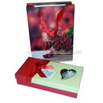 Szappan rózsa macival díszdobozban