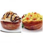 Bacon tál készítő sütőforma, szalonna tál