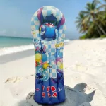 Stitch mintás Felfújható, gyerek gumimatrac, strandmatrac kapaszkodókkal