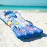 Stitch mintás Felfújható, gyerek gumimatrac, strandmatrac kapaszkodókkal