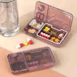 3in1 gyógyszertartó, porító, tabletta vágó, vitamin adagoló