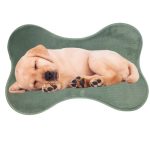 Csont alakú szőnyeg, lábtörlő, kutya szőnyeg