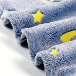 Űrhajós mintás sötétben világító puha plüss takaró, pléd 100x150cm