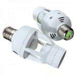 E27 mozgásérzékelős foglalat