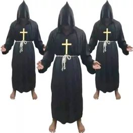 Halloween Középkori szerzetes jelmez 