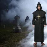 Halloween Középkori szerzetes jelmez 