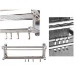  Fém Fürdőszobai tárolópolc 58x37,5 cm