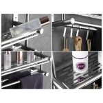  Fém Fürdőszobai tárolópolc 58x37,5 cm