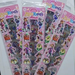 Zootopia 2  matrica csomag 100+ db