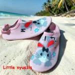 Mintás, gyerek strandcipő, vízicipő, tengeri cipő lányos 26-35 
