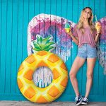 Intex, óriás ananász úszógumi 117x86cm 