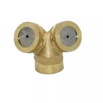 Kis szórófej, réz locsoló fúvóka, egyes és dupla fej