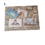 Zsinóros, csipeszes képkeret, fényképtartó 20x35cm 