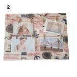 Zsinóros, csipeszes képkeret, fényképtartó 20x35cm 