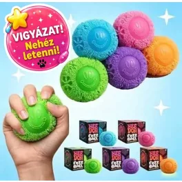 Tüskés bársonyos fuzz ball squishy