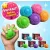 Tüskés bársonyos fuzz ball squishy