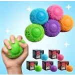 Tüskés bársonyos fuzz ball squishy