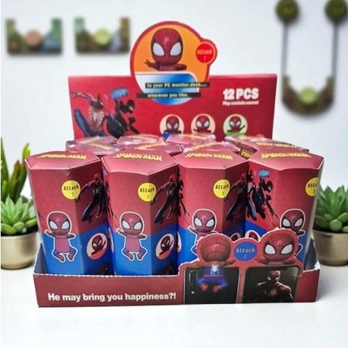 Sonny Angel Hippers spider man series mini figura telefonra, laptopra vakdoboz