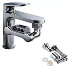 1080°-ban forgatható csaptelep hosszabbító, perlator , állítható vízsugár