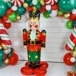 Karácsonyi, Mikulás óriás fólia lufi dekoráció