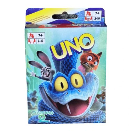 Zootropolis 2 UNO kártya 