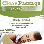Clear Passage horkolás elleni, légzéskönnyítő orrtapasz, 8 db