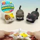 Homokkal töltött nyomkodható Cica Stresszoldó squishy 