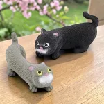 Homokkal töltött nyomkodható Cica Stresszoldó squishy 
