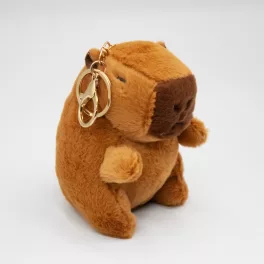 Capybara plüss kulcstartó 