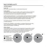 Pop Bubble Push Fidget háromszög anti-stressz játék kék