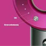 Szuper Hair ionizációs hajszárító, 5 cserélhető fejjel