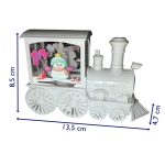 Karácsonyi mozdony, vonat , LED lámpás