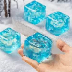 Jégkocka squishy ice cube squeeze