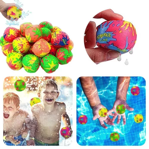 Splash vizen pattogó labda és vizibomba 6db