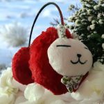 Nyuszis szőrös fülmelegítő gyerekeknek, felnőtteknek